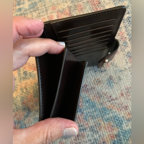 LOW START AUTHENTIC Celine 4 piece Bundle Macadam Suede long wallet Vintage - Picture 10 of 17